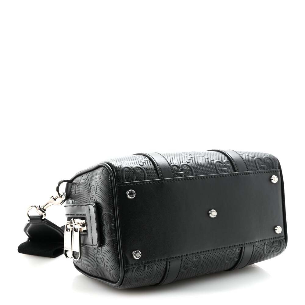 Gucci Calfskin Gg Tennis Embossed Mini #253544G12B - Picture 4 of 9